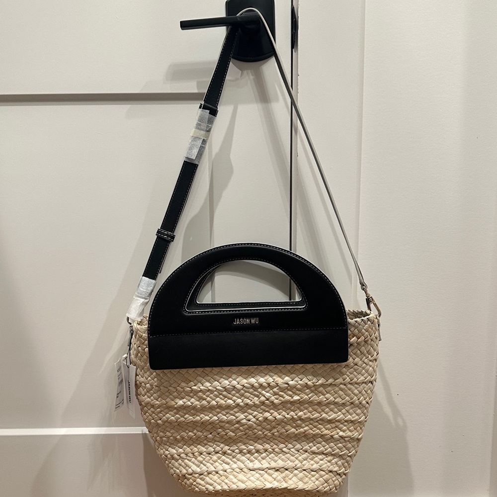 Jason Wu Black and Cream Tote Bag